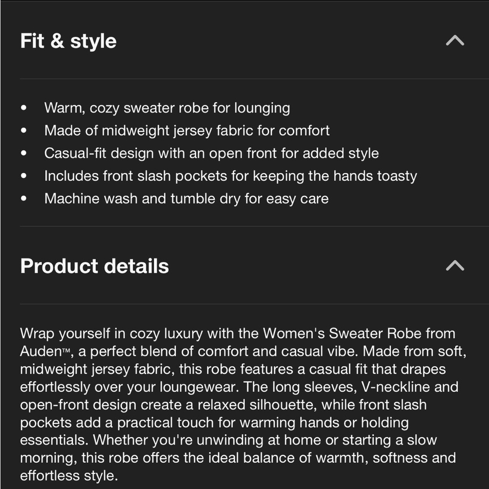 Auden Sweater Robe - Picture 3 of 3